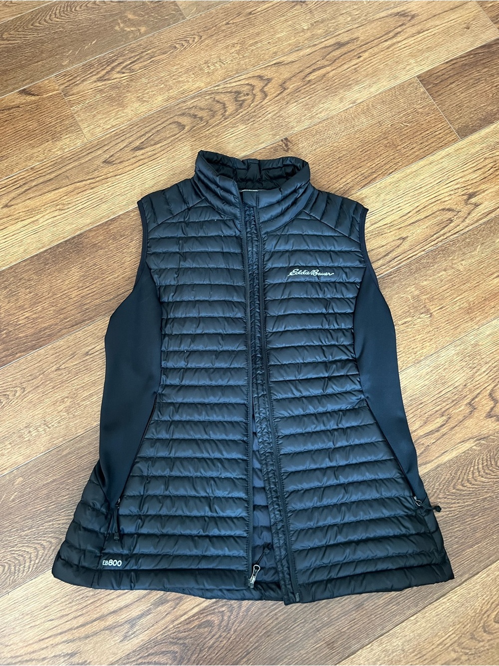 Eddie Bauer Women's Black Quilted Lightweight Vest